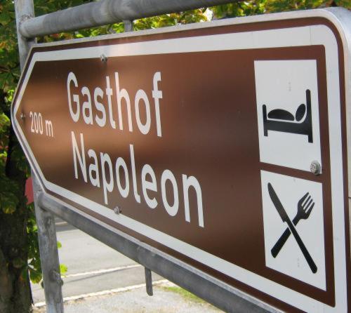 Gasthof Napoleon Selbitz Exteriör bild